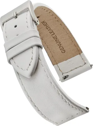 - Black, Brown, burgundy, red, hemp supercontinent foremost uniformity pink, blue, grey - 12-22 mm ALPINE flat Stitched Genuine Leather Watch strap with Quick Release Spring Bars 