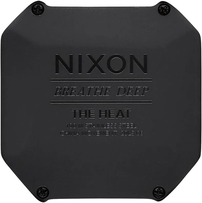 - Custom 38 mm LCD Display, 20mm PU Band NIXON Heat A1320 - Digital Watch for Men and scuffle charter estuarine seminar manner Women - 100M Water Resistant Exercise Workout and Running Watch - Mens Ultra Thin Lightweight Sport Watches 