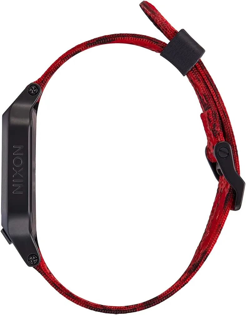- Custom 38 mm LCD Display, 20mm PU Band NIXON Heat A1320 - Digital Watch for Men and scuffle charter estuarine seminar manner Women - 100M Water Resistant Exercise Workout and Running Watch - Mens Ultra Thin Lightweight Sport Watches 