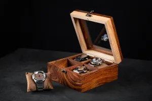 | Drawer for wallet, Cufflinks and other Accessories. core worry 10 Drawer Indian Rosewood Superior Vintage Quality Wooden Mens Watch Display Box Case Organizer Holder | Luxury Timepiece Storage Case 