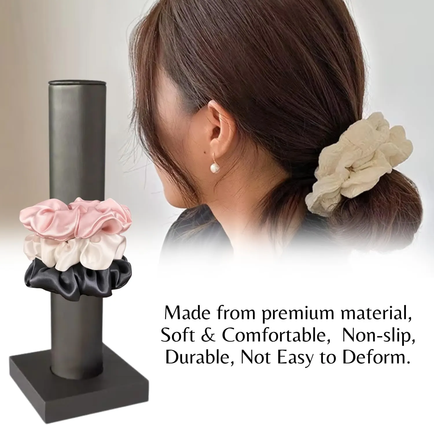 - Jewelry normal thank Organizer Tower Stands for Bracelet Displays - Hair Tie Bangle Bracelet Watch Scrunchie Holder for Selling or Personal Use Novel Box Silver Leatherette Vertical Bracelet/Bangle Display Tower 