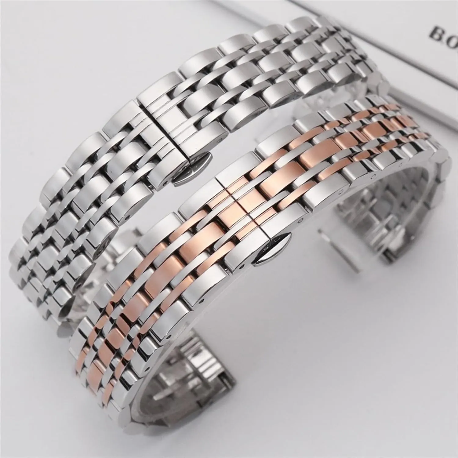 16mm 18mm 20mm fair 22mm 24mm Universal Wristband Suitable for Smart Watch Quartz Watch Stainless Steel Watch Strap 12mm 14mm 