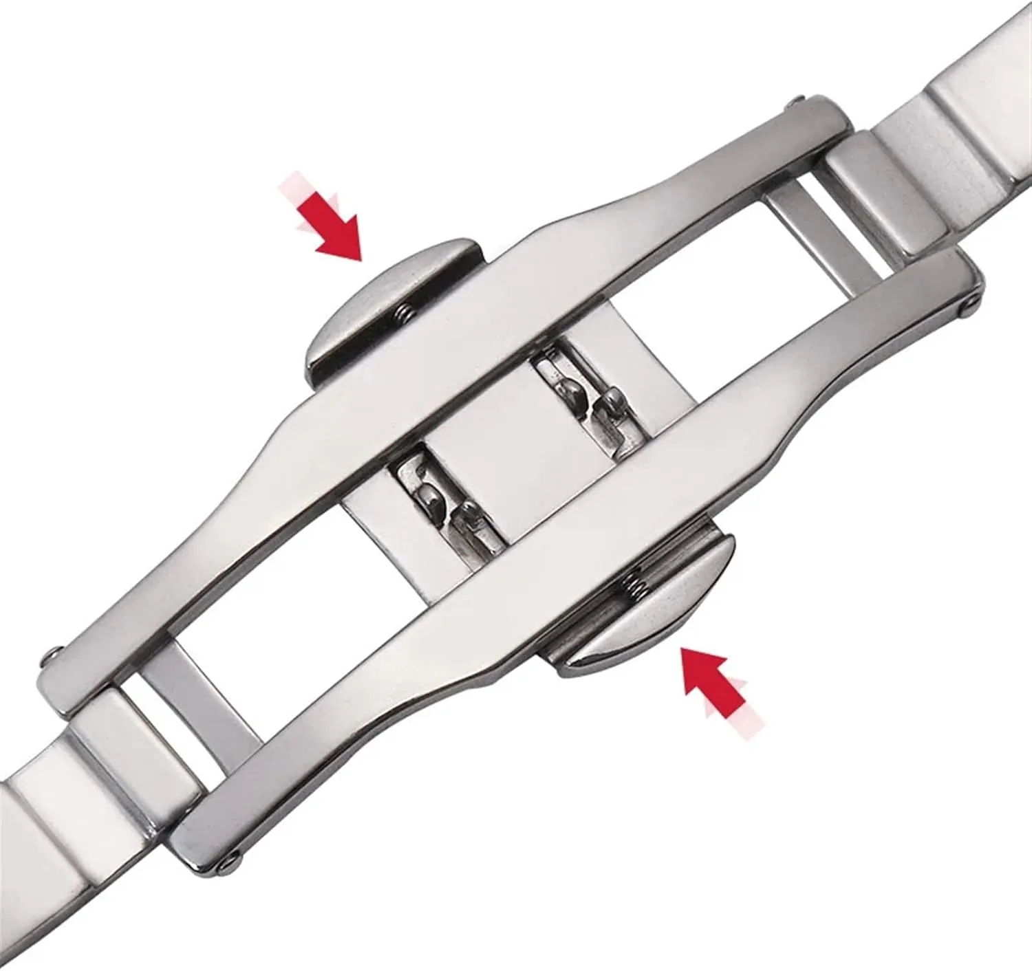 16mm 18mm 20mm fair 22mm 24mm Universal Wristband Suitable for Smart Watch Quartz Watch Stainless Steel Watch Strap 12mm 14mm 