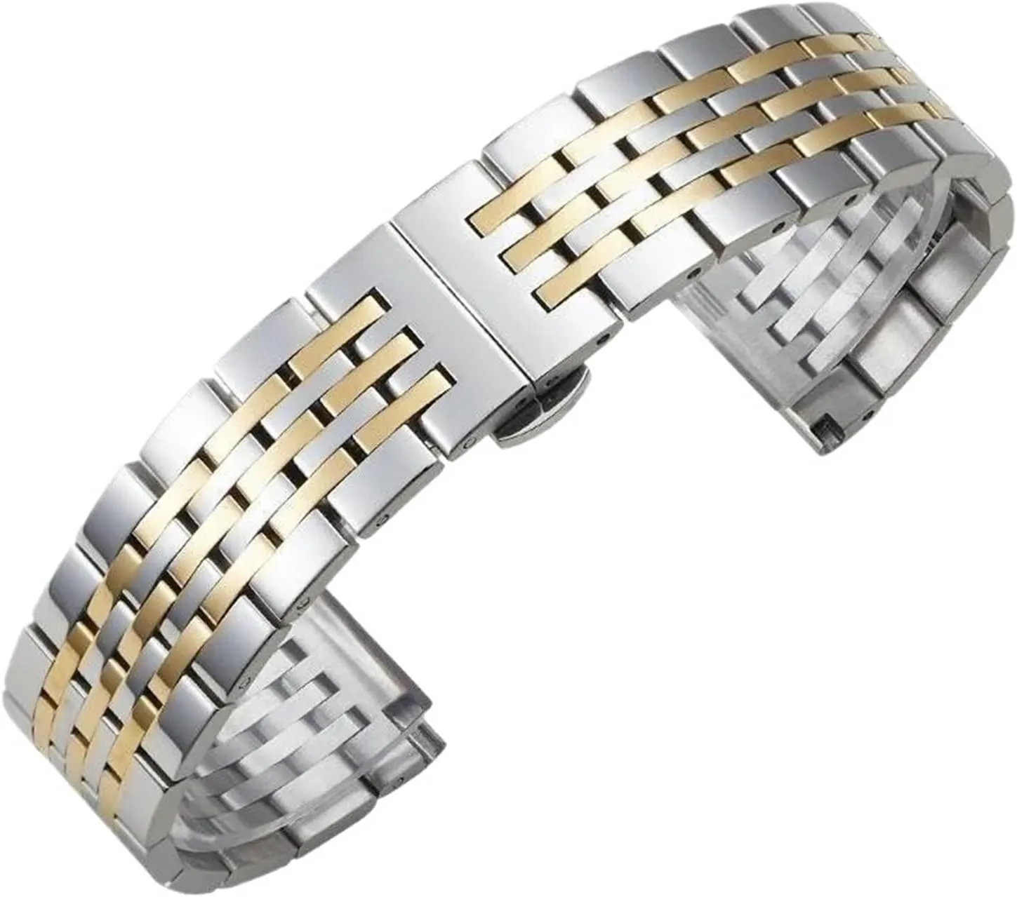 18 20 22mm Solid Watch With flock Watch Band Stainless Steel Strap Smart Watches 14 16 