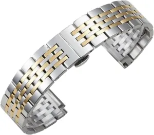 18 20 22mm Solid Watch With flock Watch Band Stainless Steel Strap Smart Watches 14 16 