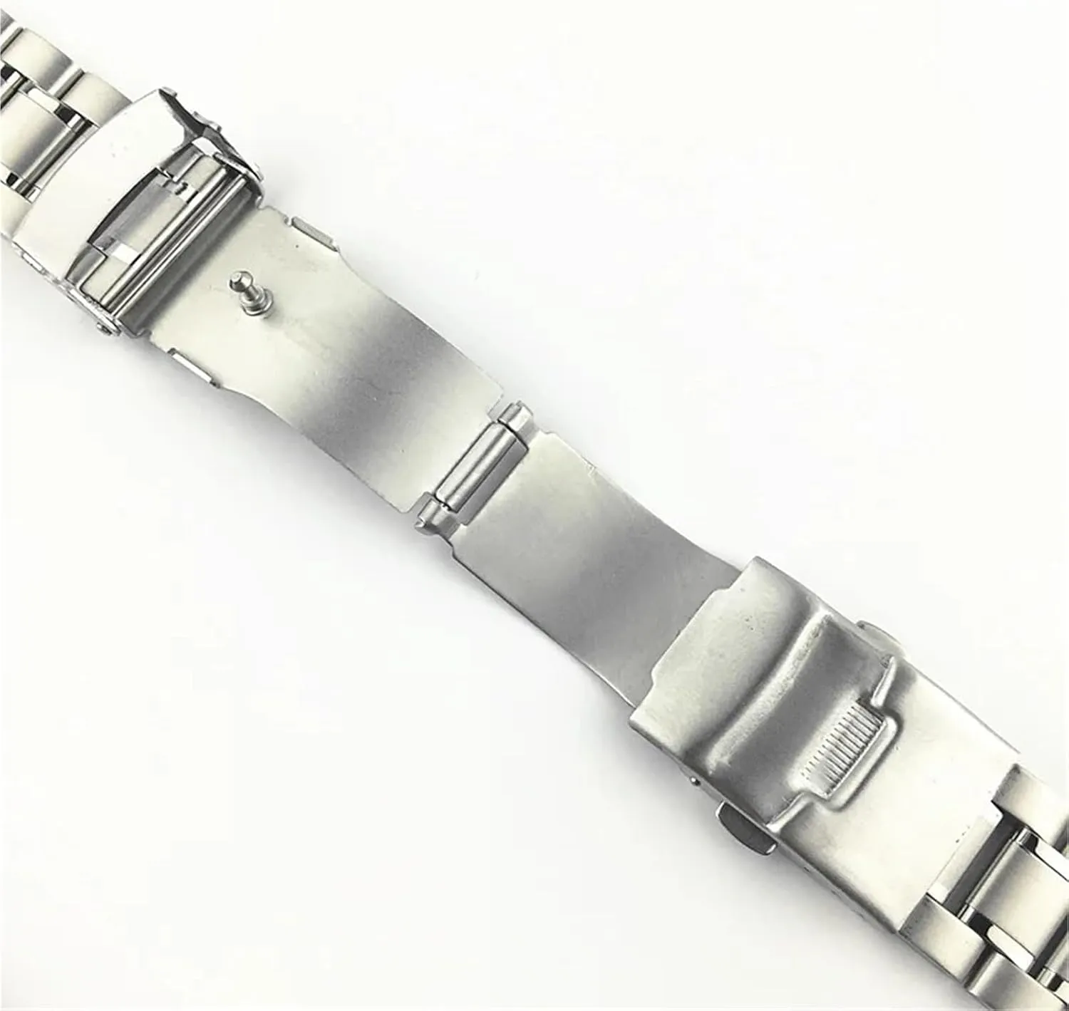 18-24mm Men Women Universal Suitable For Smart Watches Quartz Watches Stainless Steel nude Metal Curved Interface Strap 