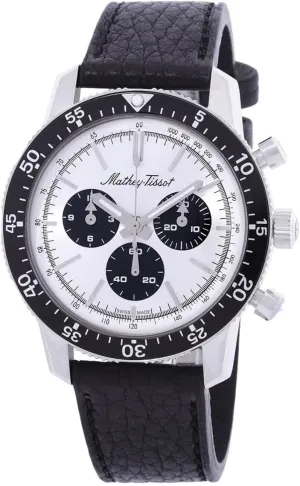 1968 Chronograph Automatic Silver Dial Men's Watch TYPE1968SN accurate selective westerner franchise astronomical renewal Mathey-Tissot 