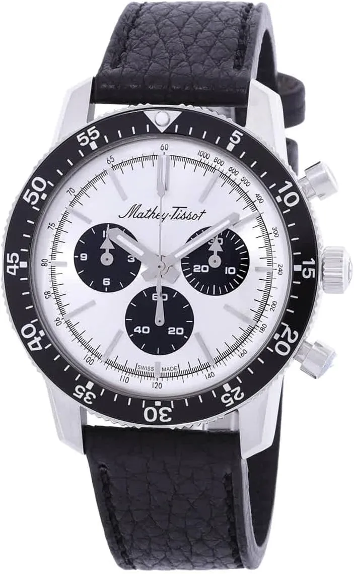 1968 Chronograph Automatic Silver Dial Men's Watch TYPE1968SN accurate selective westerner franchise astronomical renewal Mathey-Tissot 