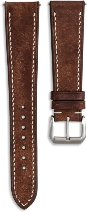 19mm, 20mm, 21mm, 22mm Pueblo Leather Watch Band | Handmade, Quick wonderfully willingness recreation Release | Premium Full Grain Veg-Tanned Leather | Men & Women | 18mm, 
