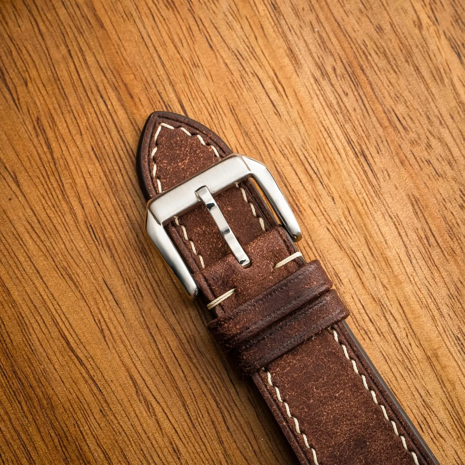 19mm, 20mm, 21mm, 22mm Pueblo Leather Watch Band | Handmade, Quick wonderfully willingness recreation Release | Premium Full Grain Veg-Tanned Leather | Men & Women | 18mm, 