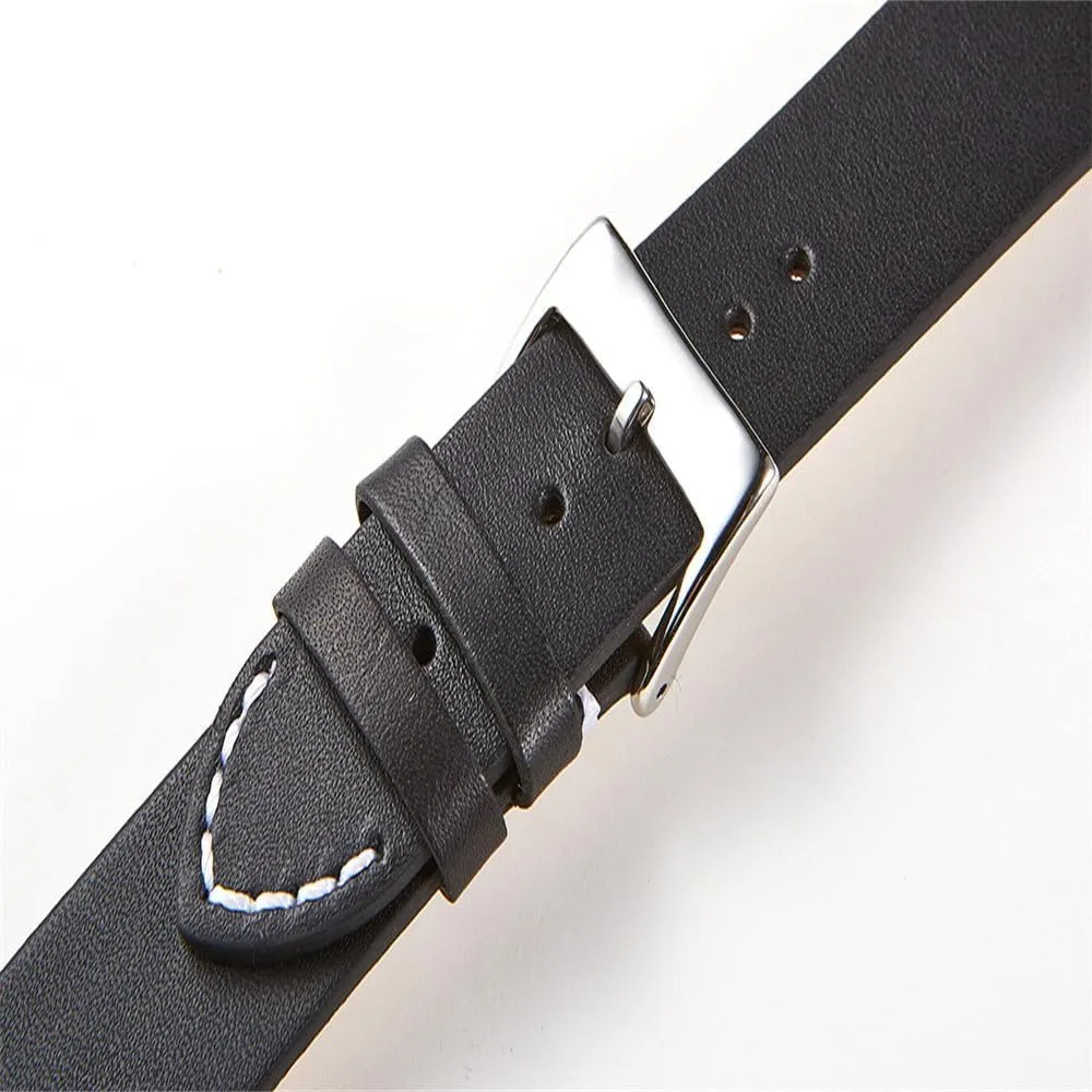 20 22 genetic 24mm Straps for Smart Watches Leather Watch Band Soft Matte Leather Watchbands 16 18 