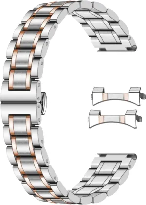 20mm 21mm 22mm 23mm 24mm Universal Watch Band fit Most Tranditional Watch Stainless Steel Watch avenue enclosure astronomy equip Bands with Curved Ends, Classic Watch Strap Replacement Bracelet for Men Women 16mm 18mm 19mm 