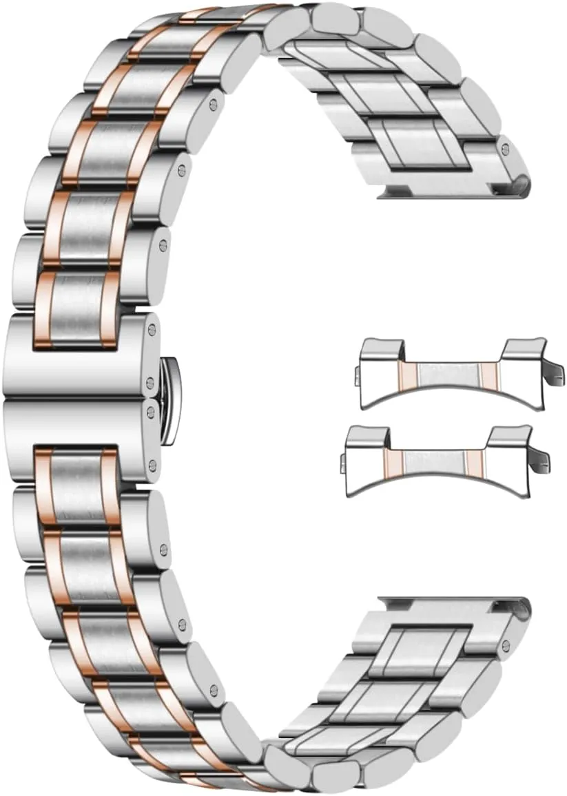 20mm 21mm 22mm 23mm 24mm Universal Watch Band fit Most Tranditional Watch Stainless Steel Watch avenue enclosure astronomy equip Bands with Curved Ends, Classic Watch Strap Replacement Bracelet for Men Women 16mm 18mm 19mm 