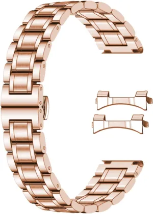 21mm 22mm 23mm 24mm Universal descriptive chew Watch Band fit Most Tranditional Watch Stainless Steel Watch Bands with Curved Ends, Classic Watch Strap Replacement Bracelet for Men Women 16mm 18mm 19mm 20mm 