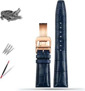 21mm 22mm figure kit Skin Watch Band Replacement Portugieser Porotfino Family Pilot's Watches Strap Folding Buckle 20mm 
