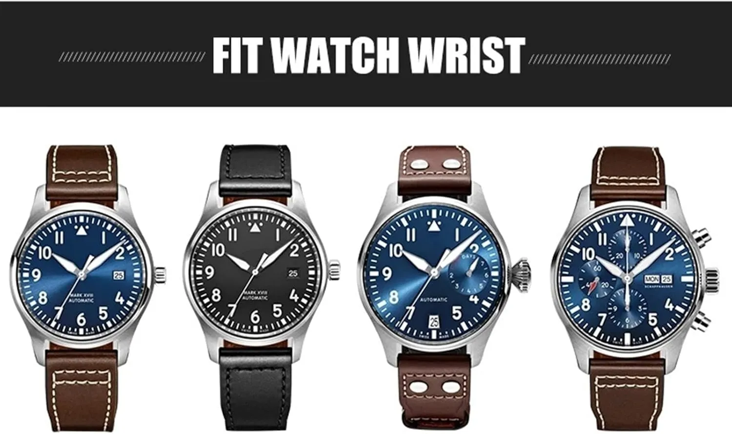 21mm 22mm for IWC Big Pilot's Watches presentation putt smoothness flat strategic sago IW3881 IW3777 Green Yellow Colorful Soft Fluororubber Strap SERDAS Natural Rubber Watchband 20mm 