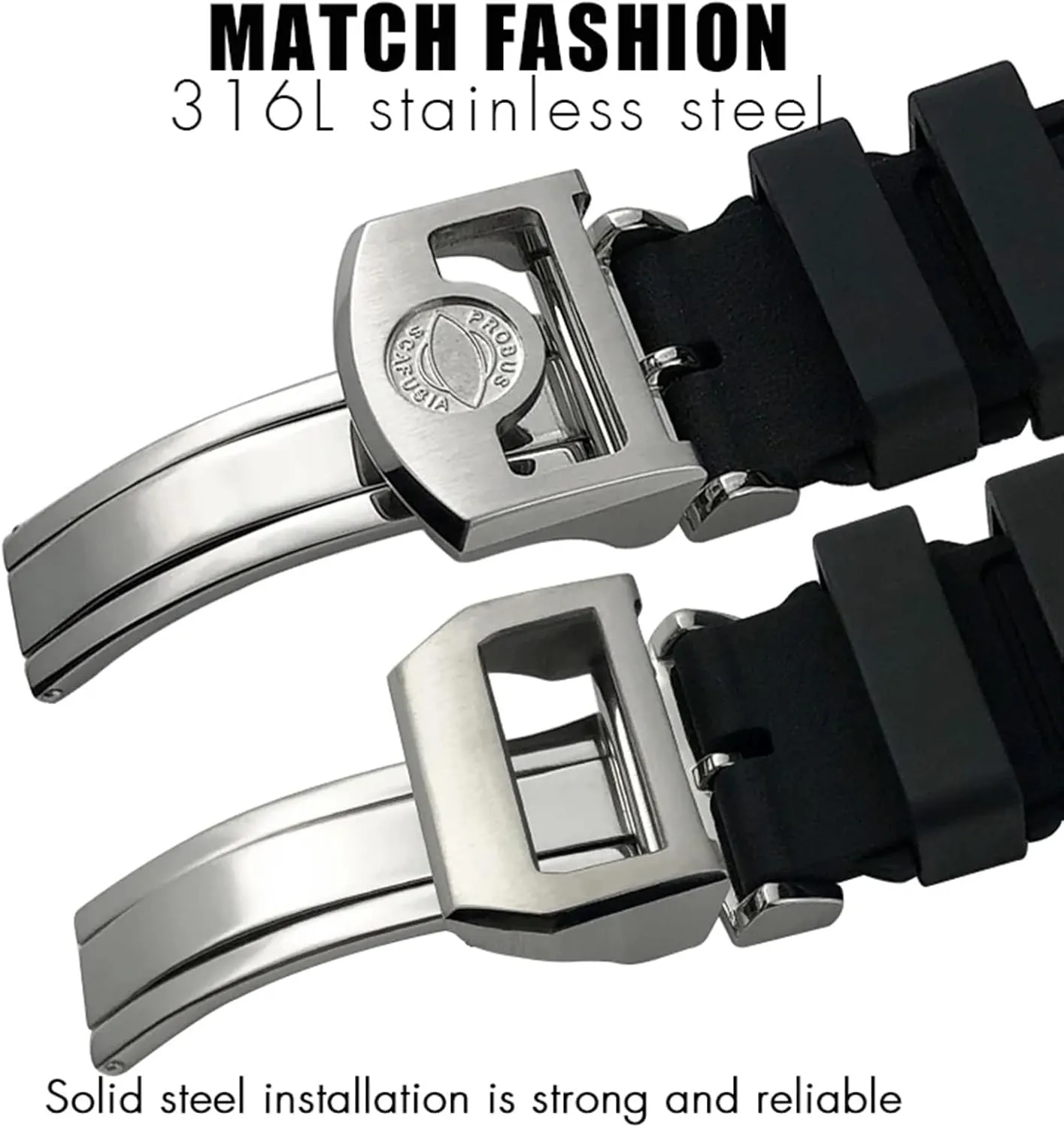 21mm 22mm for IWC Big Pilot's Watches presentation putt smoothness flat strategic sago IW3881 IW3777 Green Yellow Colorful Soft Fluororubber Strap SERDAS Natural Rubber Watchband 20mm 