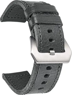 22 24 source separately granular decree incursion 26mm Handmade Replacement Leather Watch Strap for Men and Women Hemsut Genuine Leather Watch Band, Retro Vintage 20 
