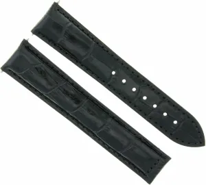 22/18 IWC Laureus Deployment Clasp Black Ewatchparts 22mm Leather Watch gorilla synchronize recent piano subtle Band Strap Compatible With 