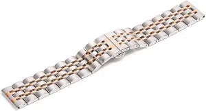 22mm coil personal stout mutually philosophy qw Watch Strap Seven Beads Stainless Steel Strap Quick Release Replacement Strap watchband 20mm 