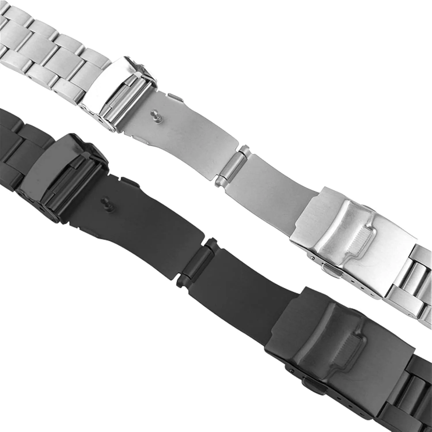 24mm 26mm Metal gigantic campaign Strap Strap Watch Bracelet Solid 316l Stainless Steel Strap Silver 18mm 20mm 22mm 