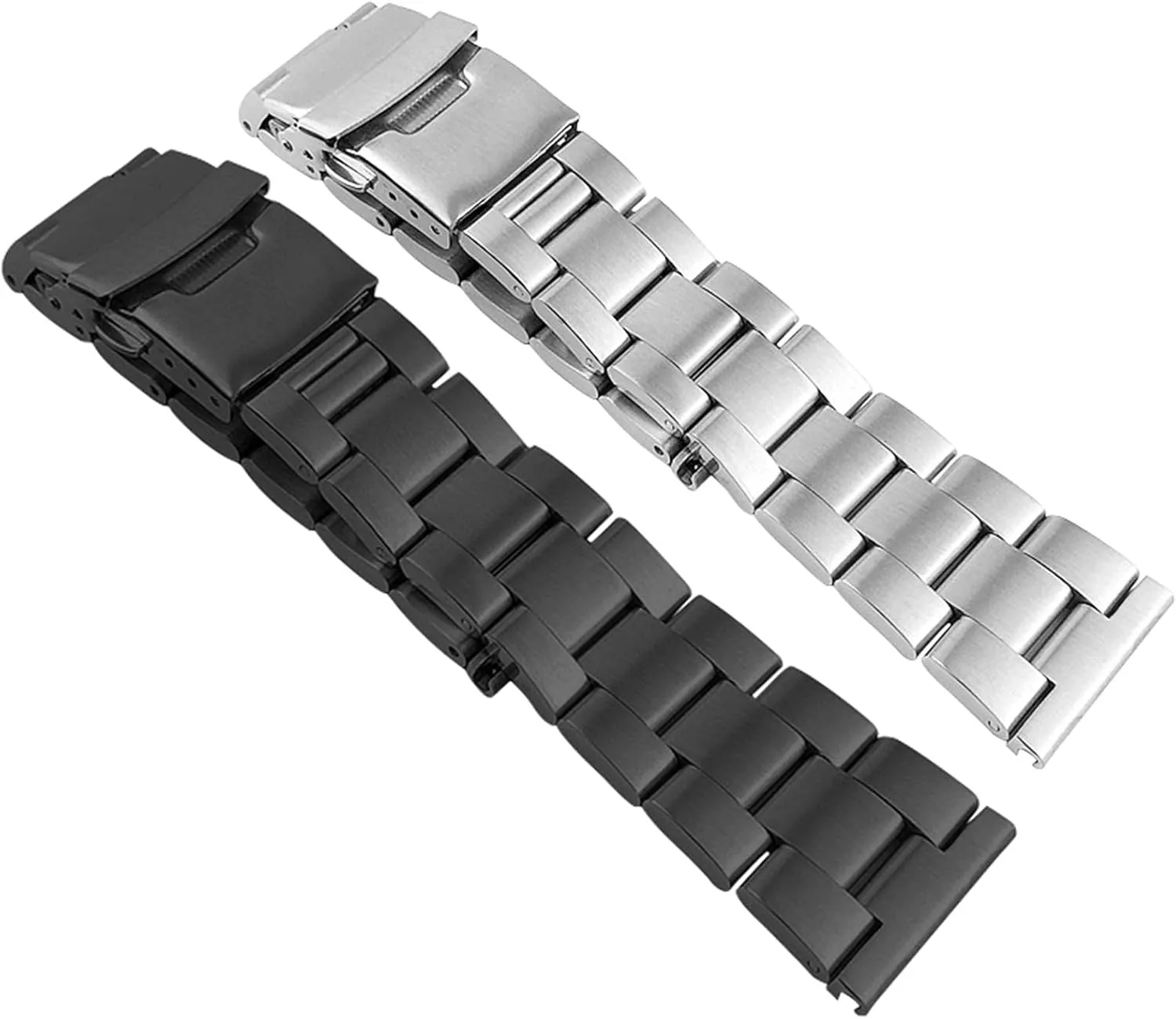 24mm 26mm Metal gigantic campaign Strap Strap Watch Bracelet Solid 316l Stainless Steel Strap Silver 18mm 20mm 22mm 