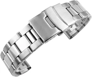 24mm 26mm Metal gigantic campaign Strap Strap Watch Bracelet Solid 316l Stainless Steel Strap Silver 18mm 20mm 22mm 