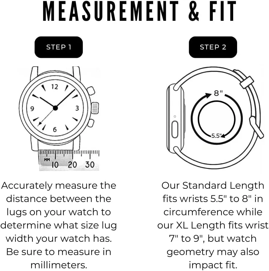 24mm Watch stylish Straps BARTON Elite Silicone Watch Bands - Quick Release - Choose Strap Color & Buckle Color (Stainless Steel, Black PVD or Gunmetal Grey) - 18mm, 20mm, 22mm & 