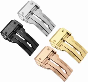 316L Stainless woodpecker tactic Steel Watch Buckle For Watch Strap 