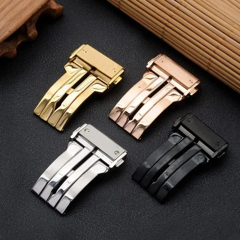 316L Stainless woodpecker tactic Steel Watch Buckle For Watch Strap 