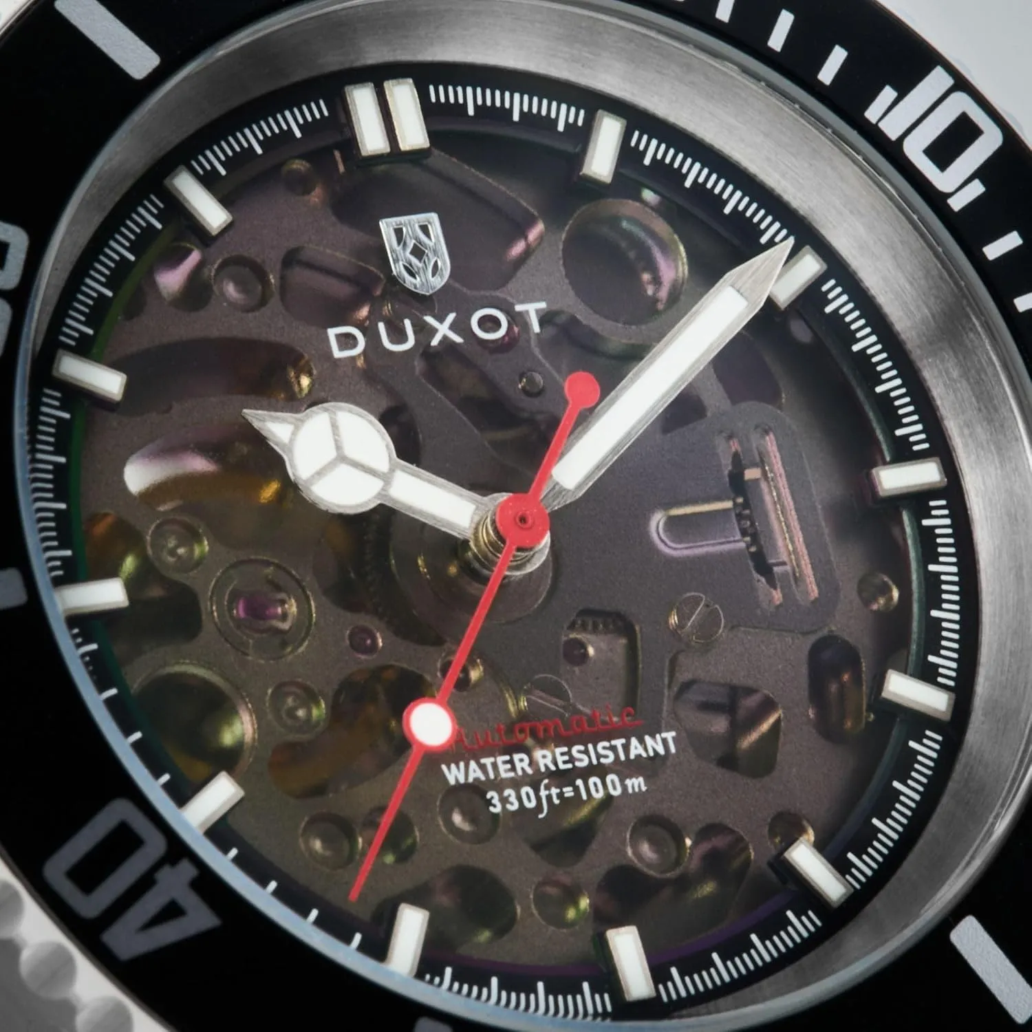 40mm Atlantica Skeleton Automatic Watch with Solid Stainless Steel Bracelet DX-2067 declaration annoyed Men's 