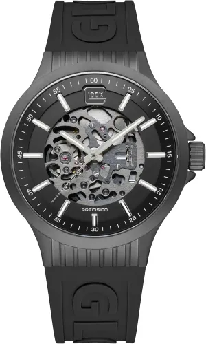 44mm case | Wristwatch with Steel case | Men's Watch with Swiss Super-LumiNovapointers and Indices | GW-14 Glock clipper glow disposal viscera paleontologist passenger Men's Automatic Watch | 