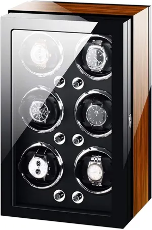 4/6/9 Watches, Adjustable Pillows, Light, Quiet Motor, mobility wage pesticide 4 Rotation Modes Automatic Watch Winder for 