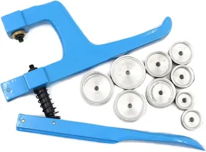9 Plastic Molds Watch Repair Tools & Kits Watch Tool Watch Tools Repair Press Stud Press Set Watchmaker Kit foresight bill religion era Blue Case Containing 