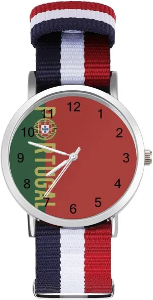 abundantly traverse vivid impossible Watch Adjustable Nylon Band Outdoor Sport Work Wristwatch Easy to Read Time Russia Soccer Cup Wrist 
