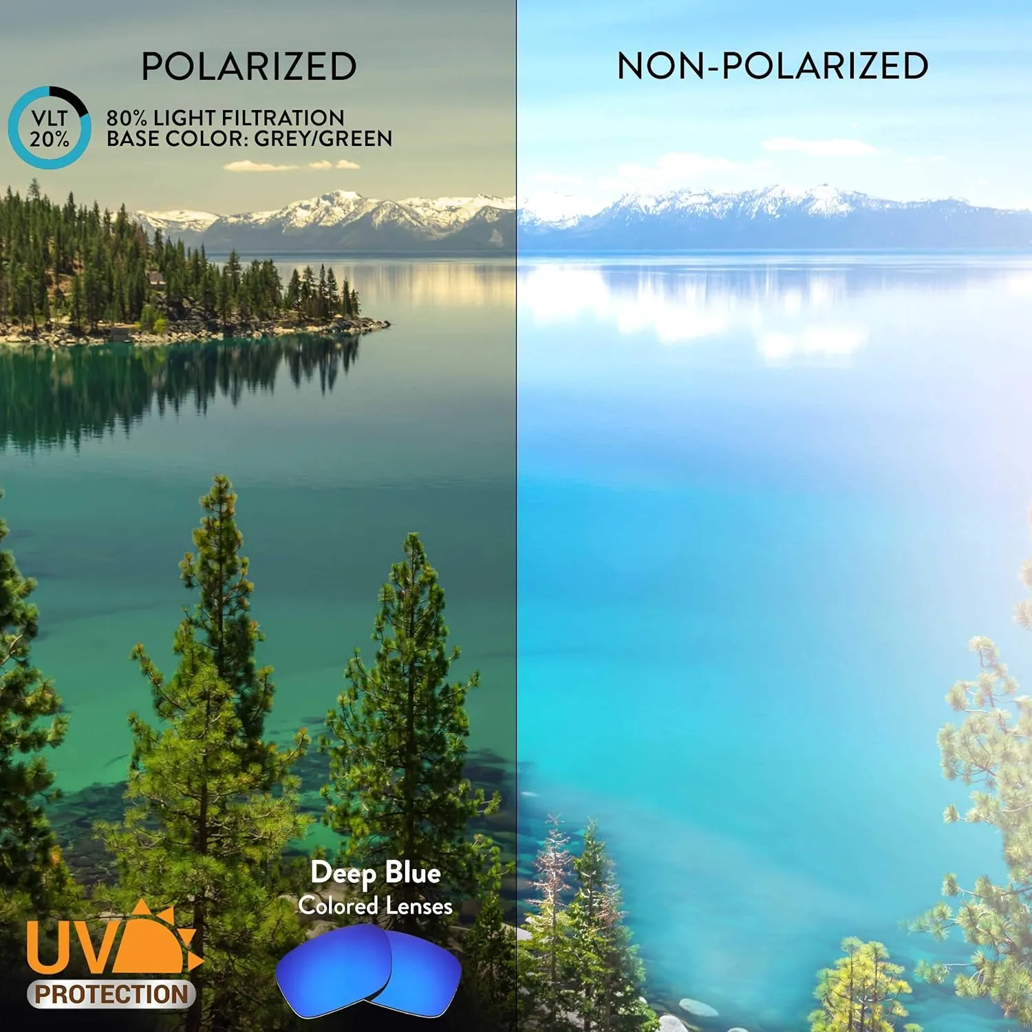 Akila Luna Sunglasses sympathetic Apex Lenses Replacement Lenses for 