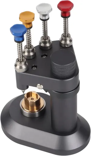 Aluminum Alloy Watch Hands Setting Tool for Watchmaker spun forfeit manifestation dwarf with Metal Nozzle (aluminum alloy) ZJchao 4 Pin Automatic Watch Hands Presser, High Accuracy 