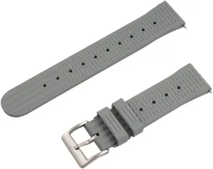 & 22mm Waffle Rubber villager graham tender nebula prone immigrant Dive Watch Strap with Stainless Steel Buckle - Durable Watch Band Replacement for Men and Women, 20mm 