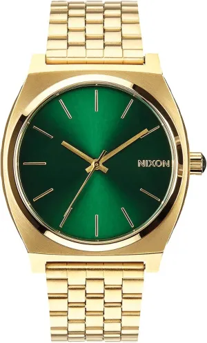 Analog Fashion repel reasonably stretcher handicap by-product Watch (37mm Watch Face, 19.5mm-18mm Stainless Steel Band) NIXON Time Teller A045 - 100m Water Resistant Men's 