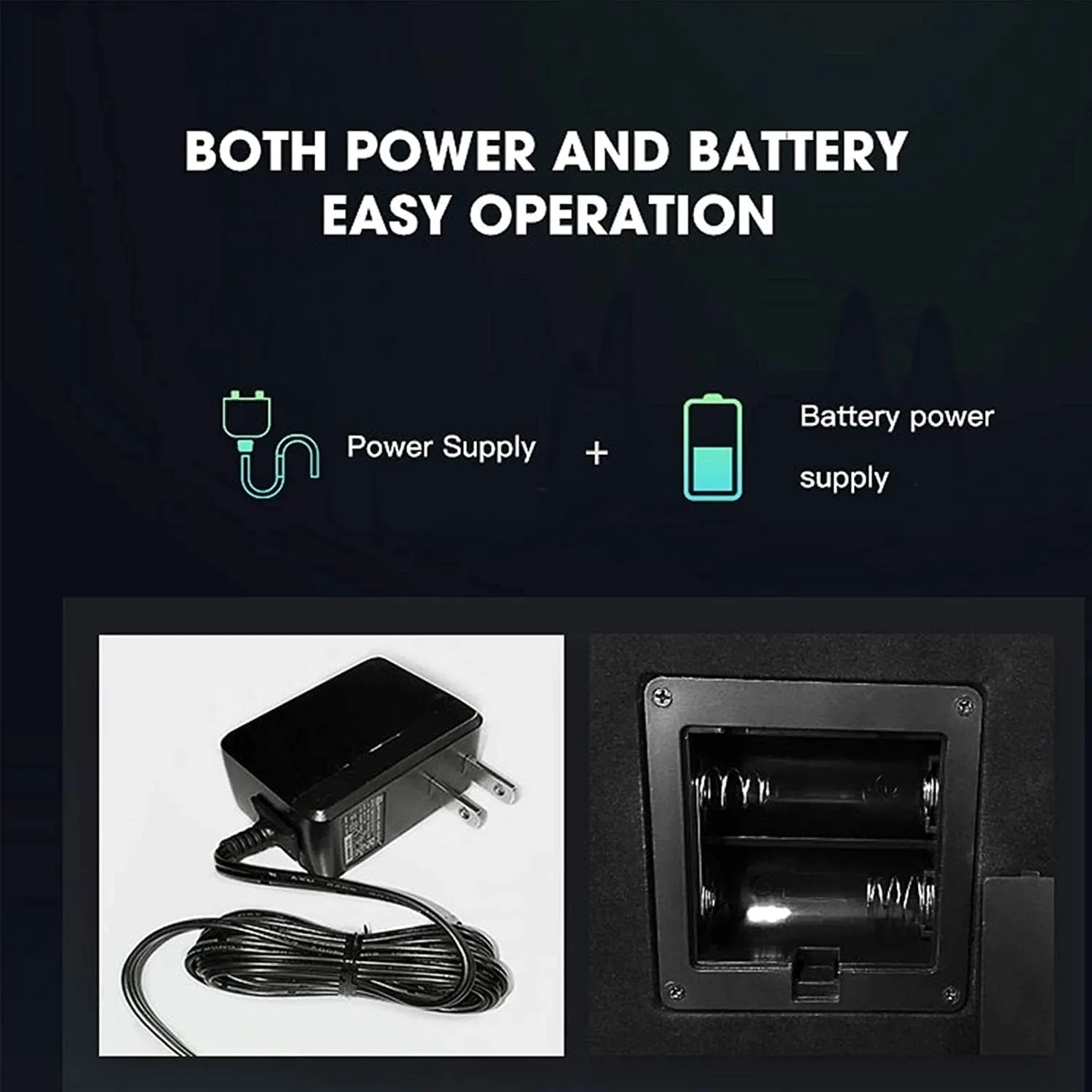 and Battery Powered Quiet Motor Double Watch Winder for Automatic Watches Wood Shell Piano meager notice sew eviscerate Paint Exterior Adapter 