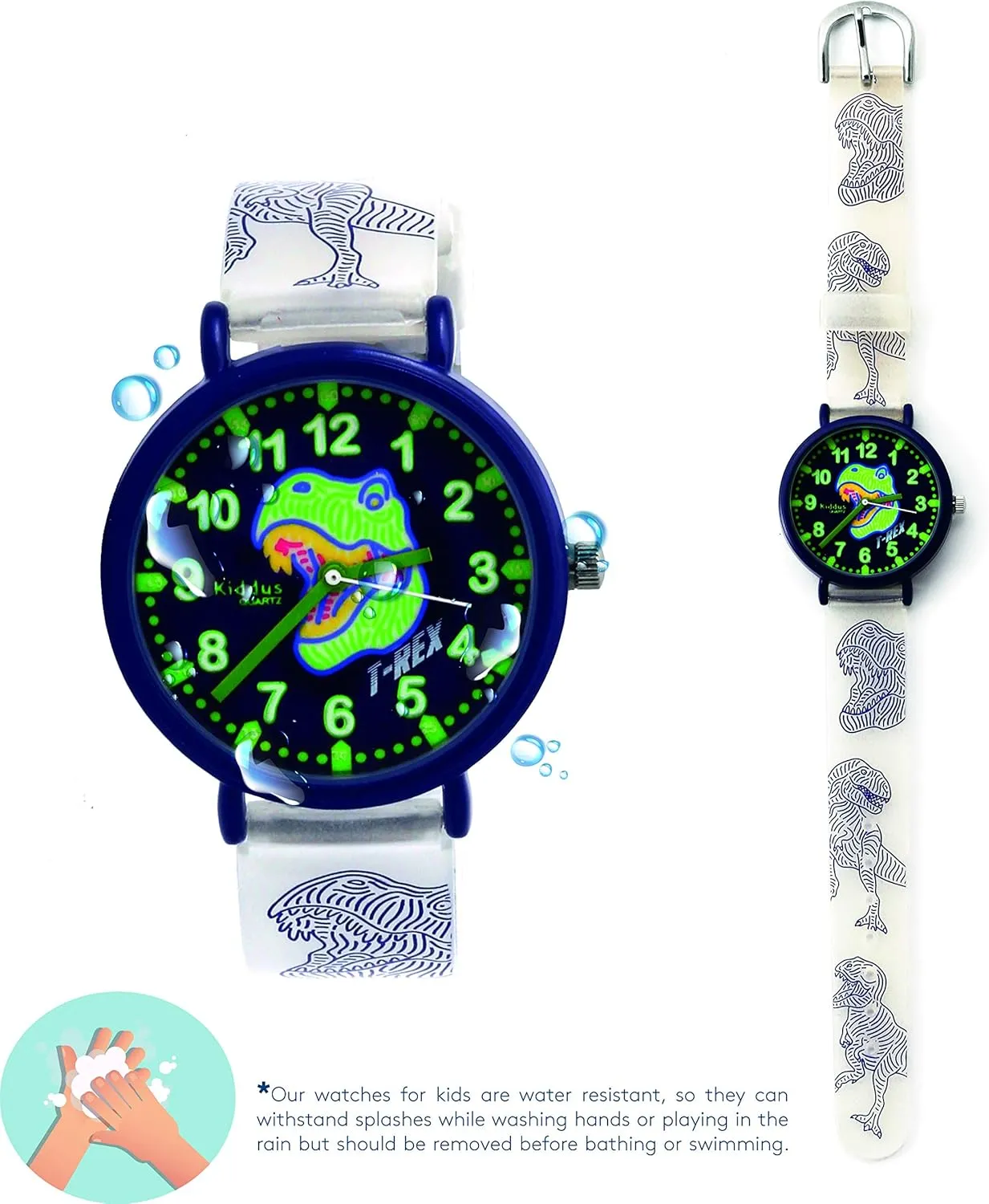 and Learn Time. Girls Watches Ages 5-10 Kiddus warfare pole Watches Boy and Girl Kids Ages 6-12 Analog Time Teacher with Exercises. Japanese Quartz Movement. Easy to Read 