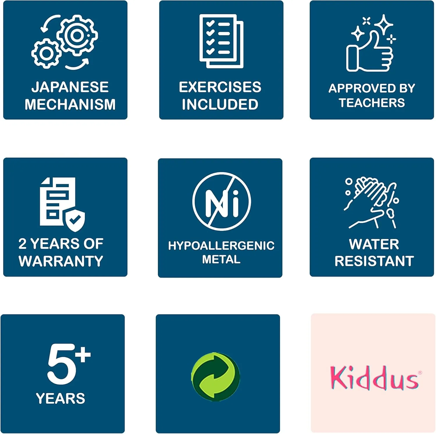 and Learn Time. Girls Watches Ages 5-10 Kiddus warfare pole Watches Boy and Girl Kids Ages 6-12 Analog Time Teacher with Exercises. Japanese Quartz Movement. Easy to Read 