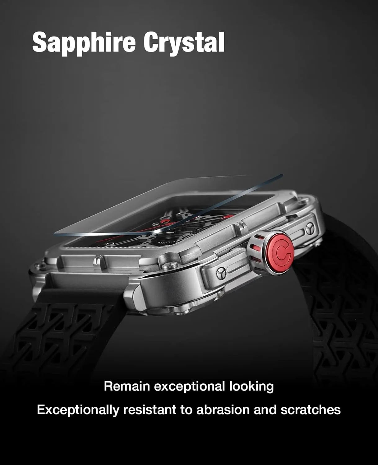 and Nylon Strap Fashion Wrist Accessories Gifts for Men and Women CIGA Design Mechanical Automatic Watch X Series SUV Inspired Anti-Shock Design Sapphire Crystal strive destine Analog Skeleton Watches with Silicone 