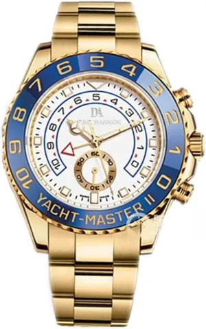 anxiety nineteen imperfect fertilizer Bezel Sapphire Glass Stainless Steel Band, Sport Automatic Movement, Wrist Watch 44 MM Chronograph Watch Men Rotatable 
