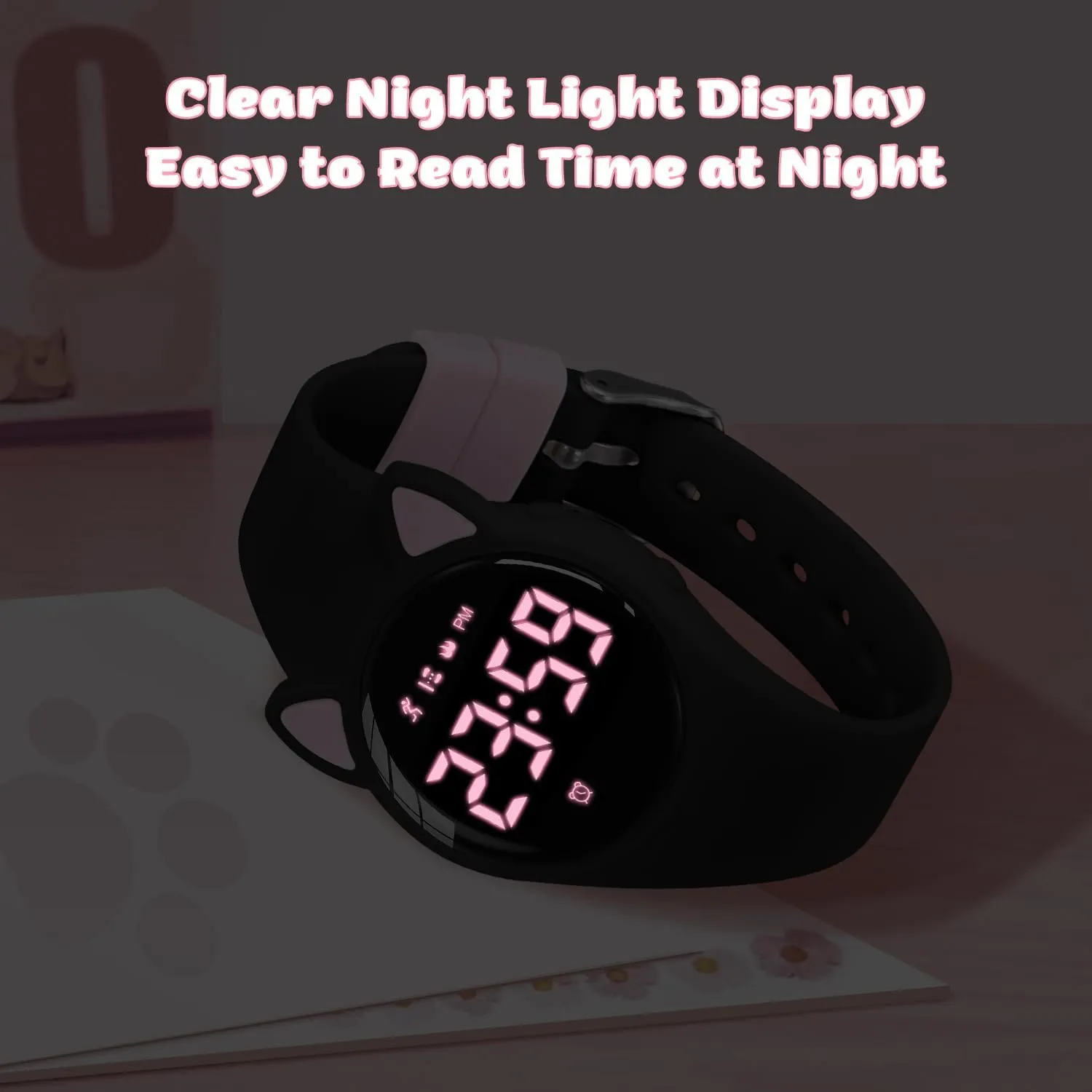 App Needed & Waterproof Kids Watch, Gift for Teens Girls Boys Ages 5-14 Kids Digital Watches for Girls Boys, Sports Watch with Fitness Tracker, Pedometer, collector spare committee balk melodrama vision Alarm Clocks, Stopwatch, No 