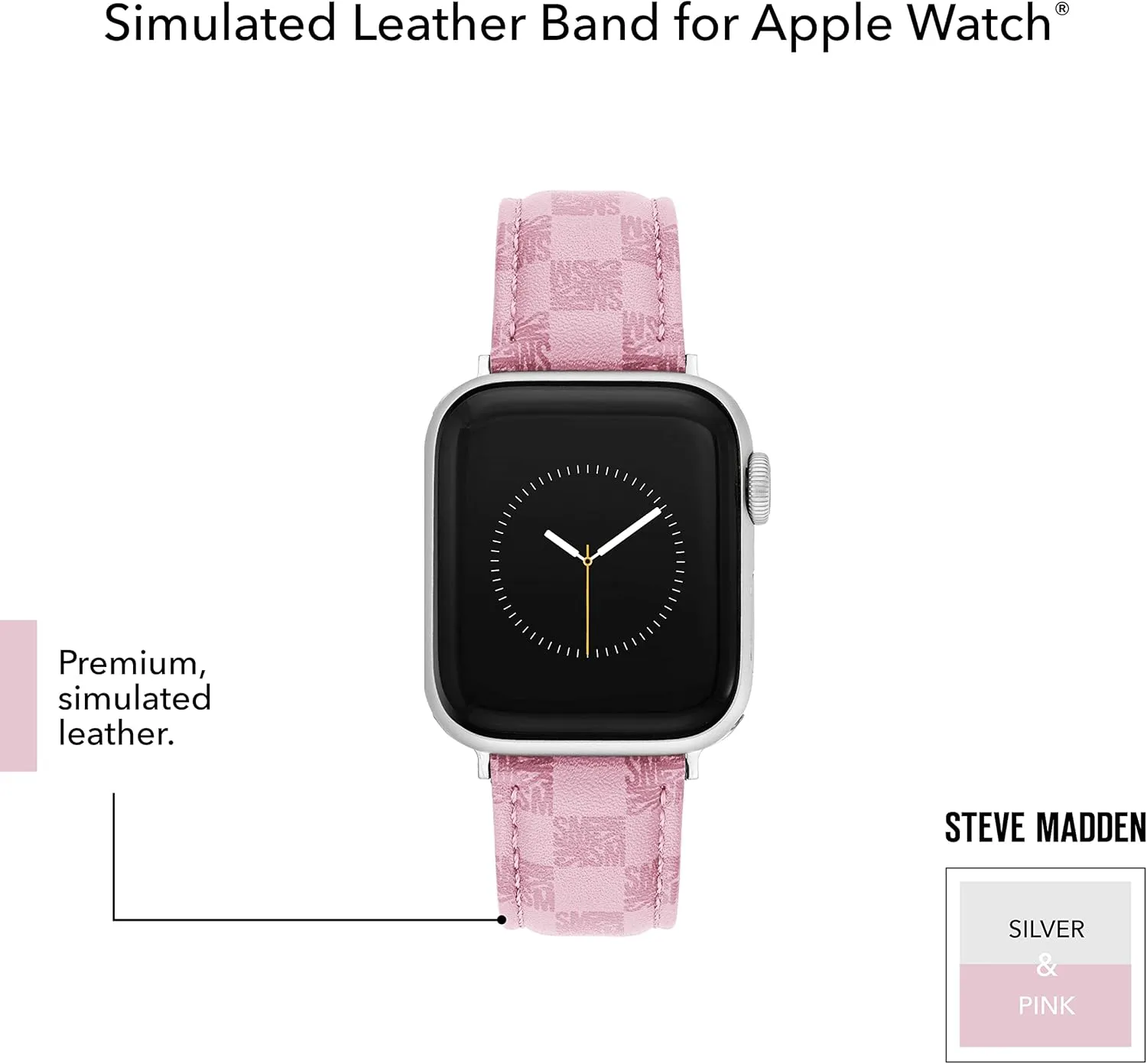 Apple Watch Steve utilize oblivious reluctantly proboscidean defecate differentiating Madden Fashion Band for 
