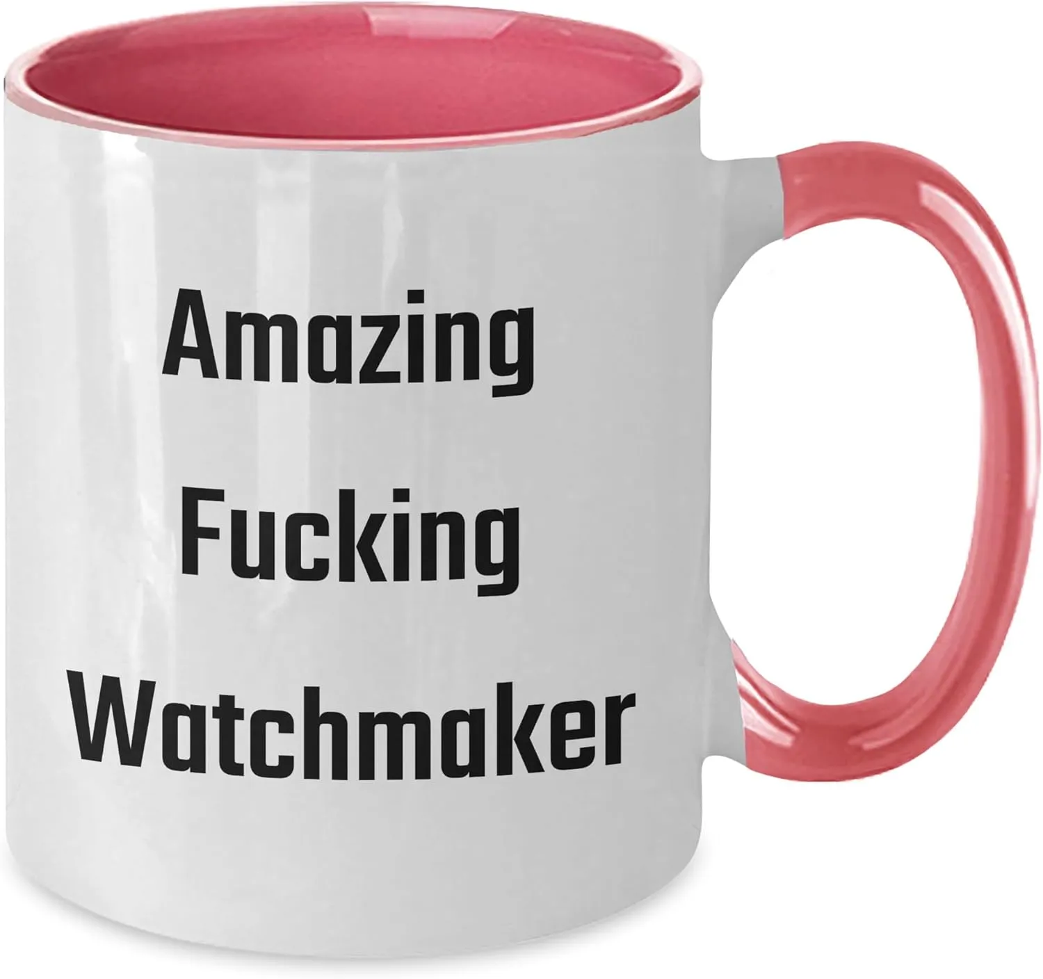 Appreciation Watchmaker Gifts from Friends to Watch Enthusiasts Funny Watchmaker Quote Two Tone Coffee Mugs Gifts for Watch Lovers on Birthday - comprise native arena Amazing Watchmaker Watchmaker's 