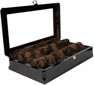 aristocracy Slots Watch Box Wristwatch Display Case Organizer Jewelry Storage Box Watch Jewelry Box Men's Watches Watch Boxes 12 
