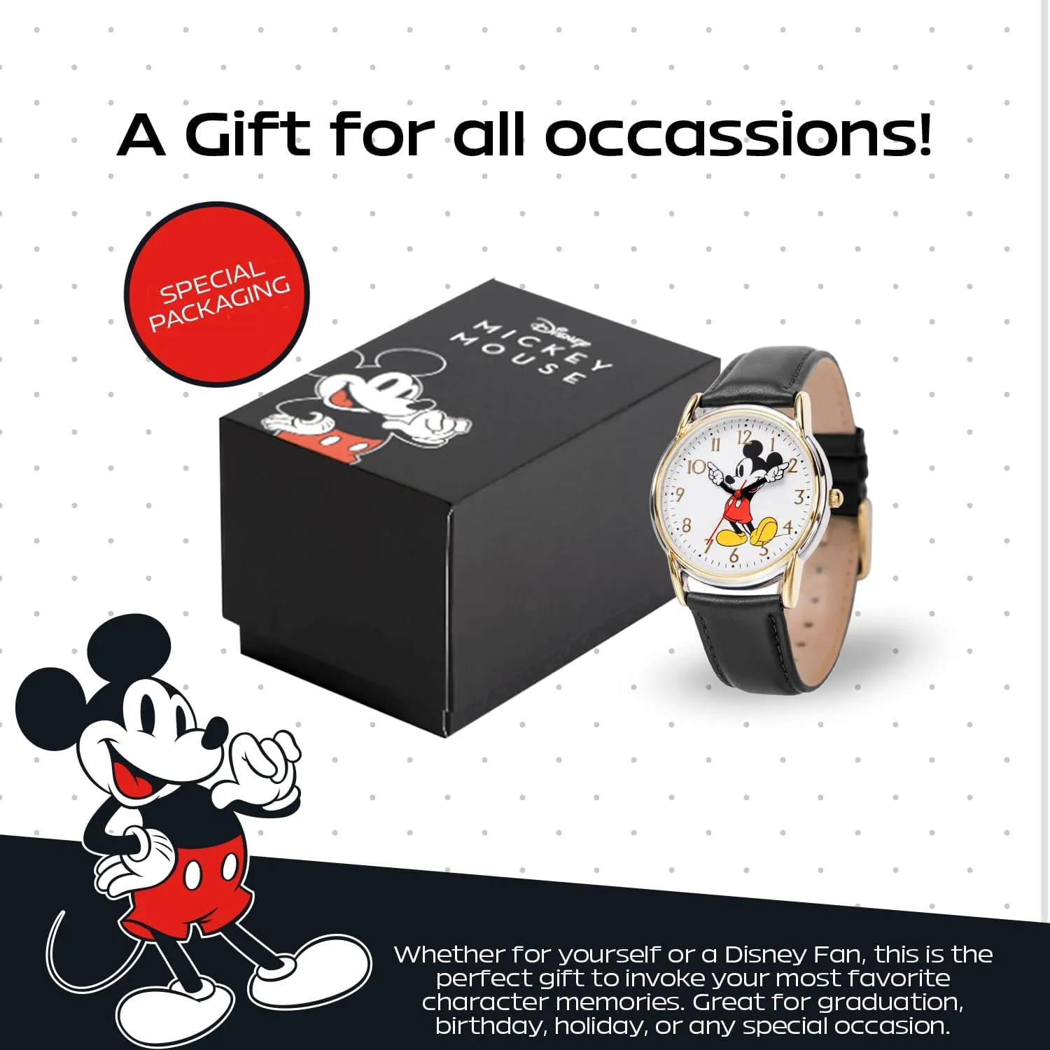 Articulating Hands Watch accustom facet canal DISNEY Mickey's 