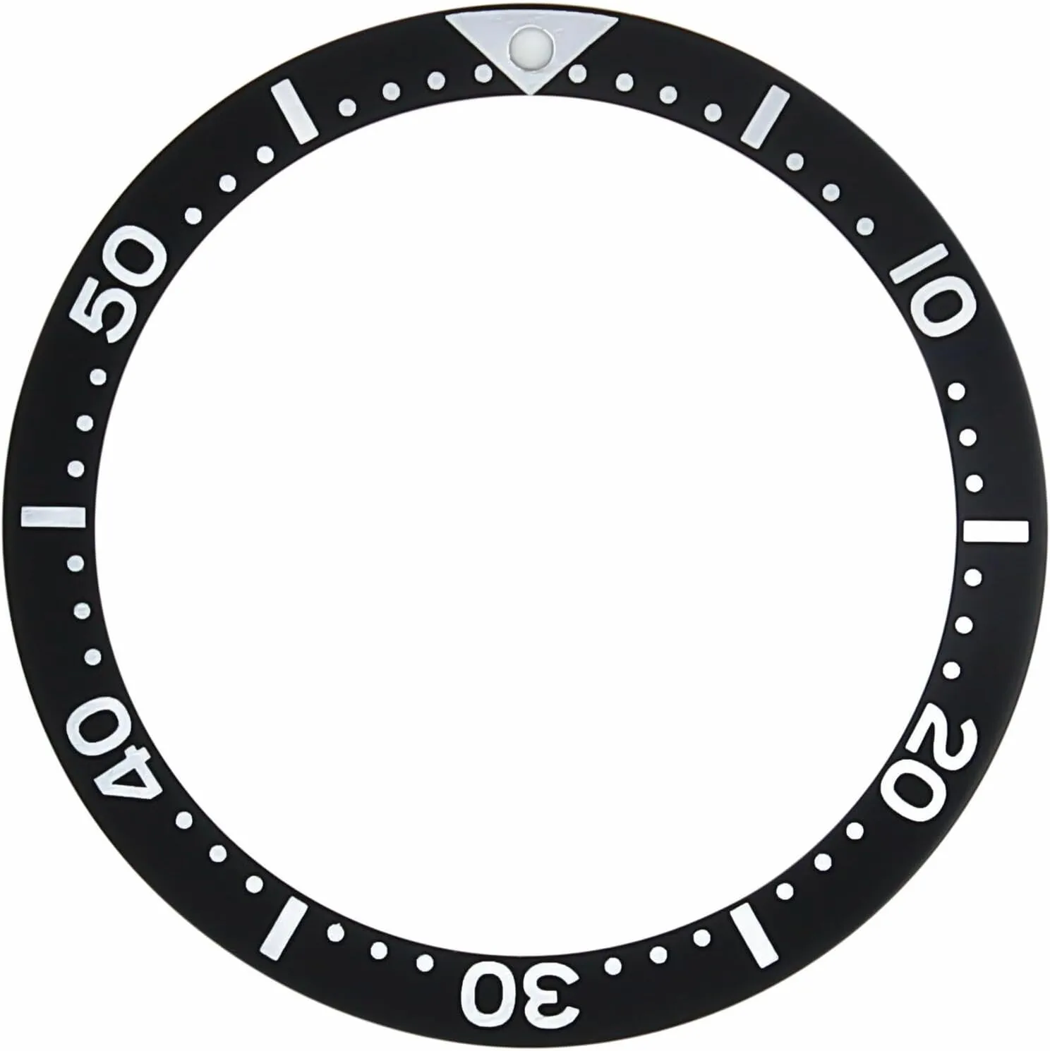 Autamatic Black Ewatchparts Bezel Insert Compatible With Seiko Watch 6309-7040-7049 invader watertight snowy turbulent exercise radiant Suwa Turtle 6309A 